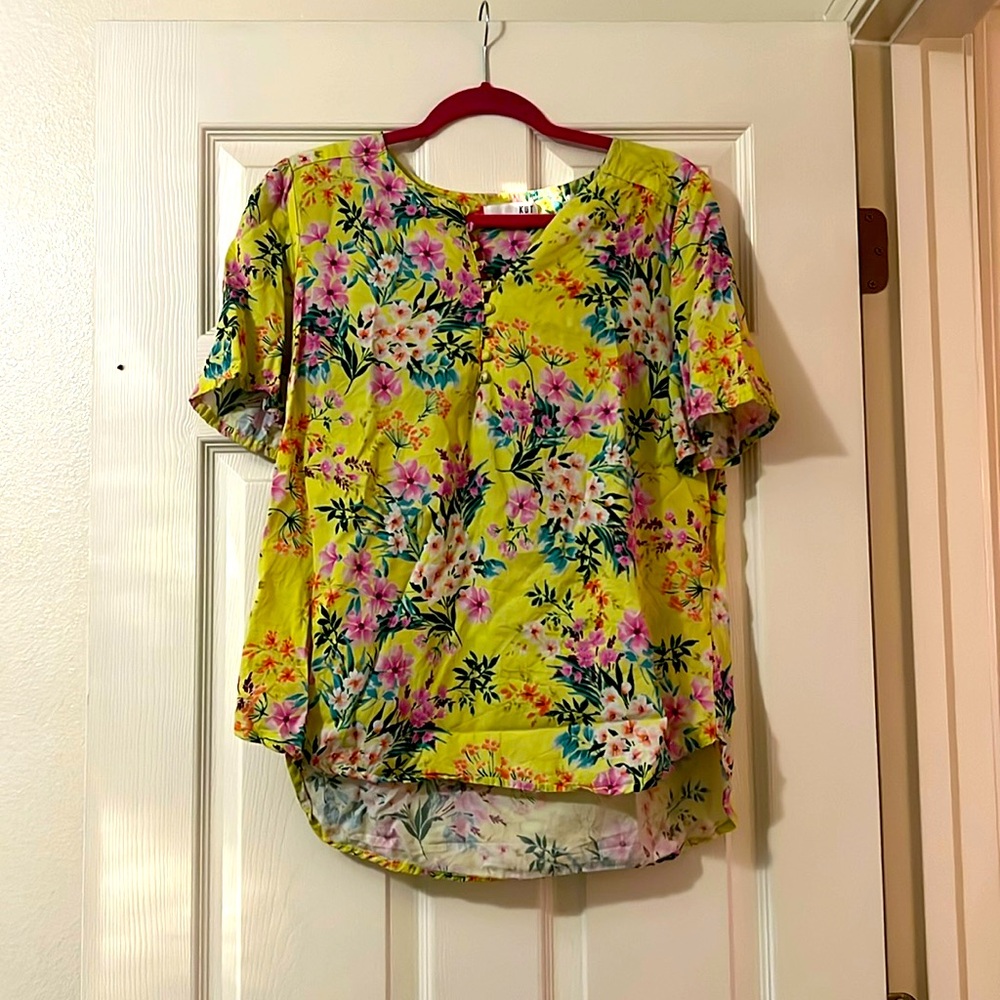 Women’s floral blouse